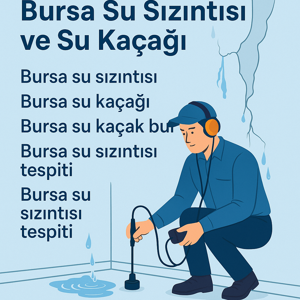 Bursa Su Kaçağı Bulma